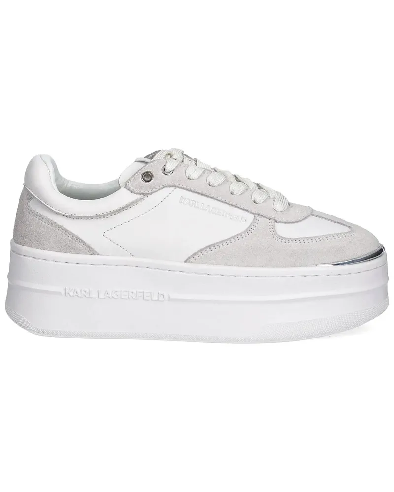Karl Lagerfeld Kobo Apron Sneakers - Weiß Weiß