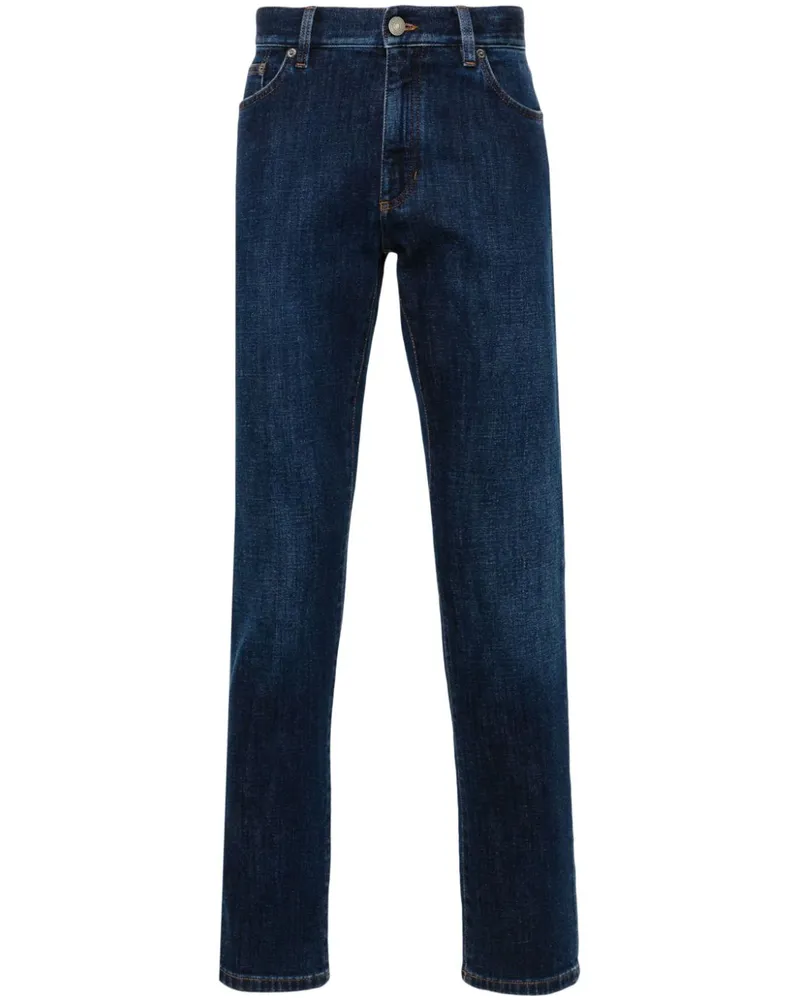 Ermenegildo Zegna Schmale Jeans - Blau Blau