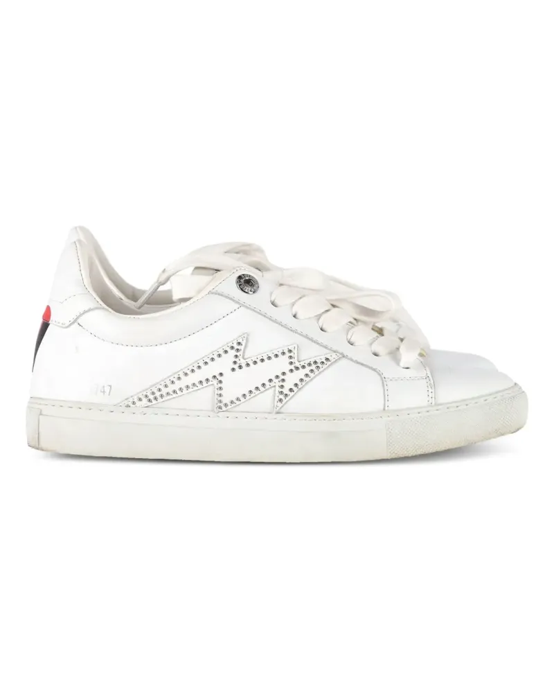Zadig & Voltaire Sneakers mit Nieten - Weiß Weiß