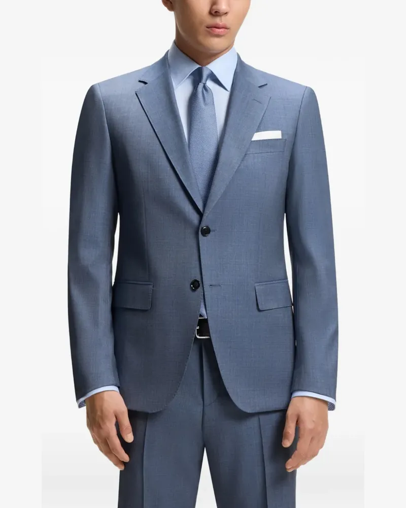 HUGO BOSS Einreihiger Anzug - Grau Grau