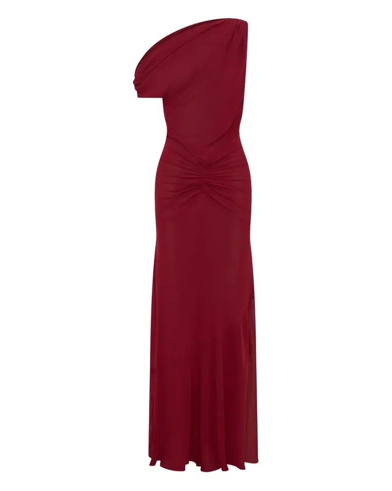 NICHOLAS Asymmetrisches Elza Maxikleid - Rot Rot
