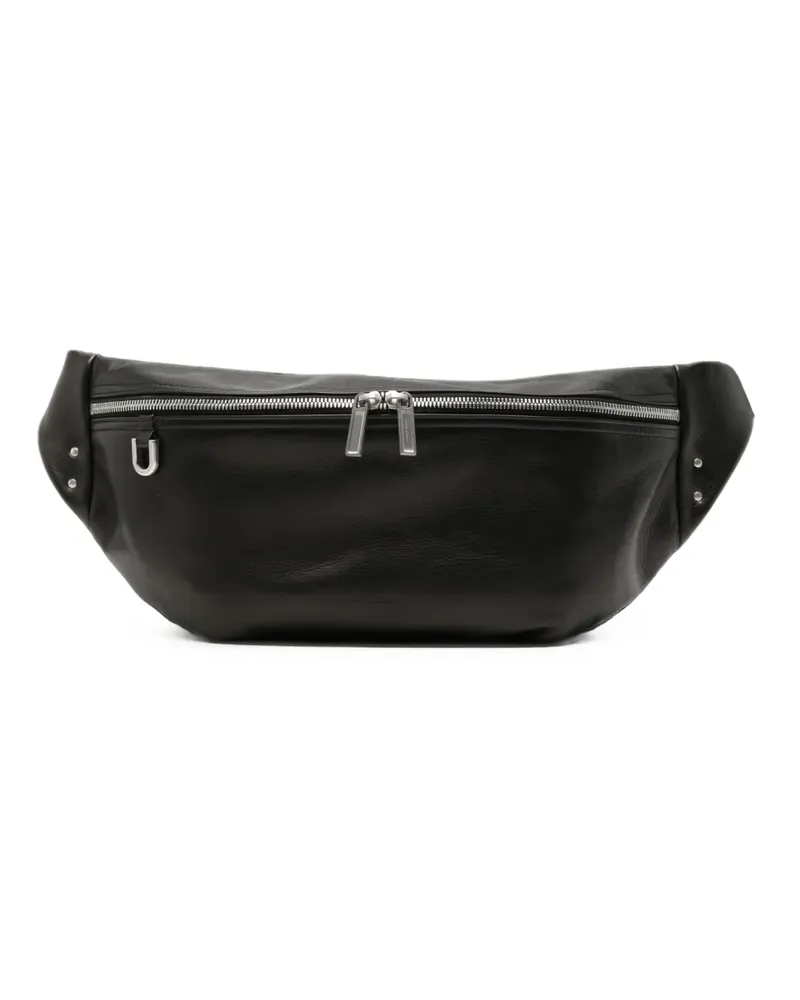 Rick Owens leather belt bag - Schwarz Schwarz
