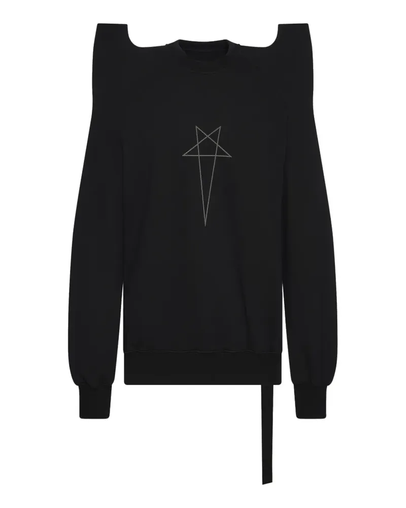 DRKSHDW by Rick Owens Pentagram Tec sweater - Schwarz Schwarz