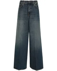 Haikure Jeans mit weitem Bein Blau