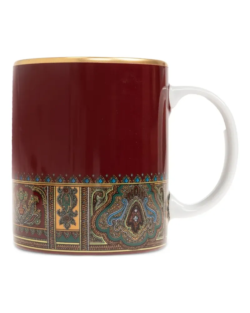 Etro Tasse mit Paisleymuster - Rot Rot
