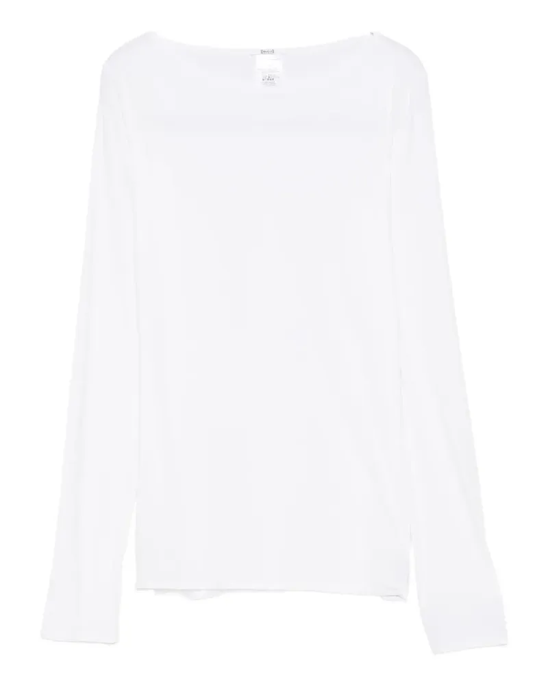 Wolford Langärmeliges T-Shirt - Weiß Weiß