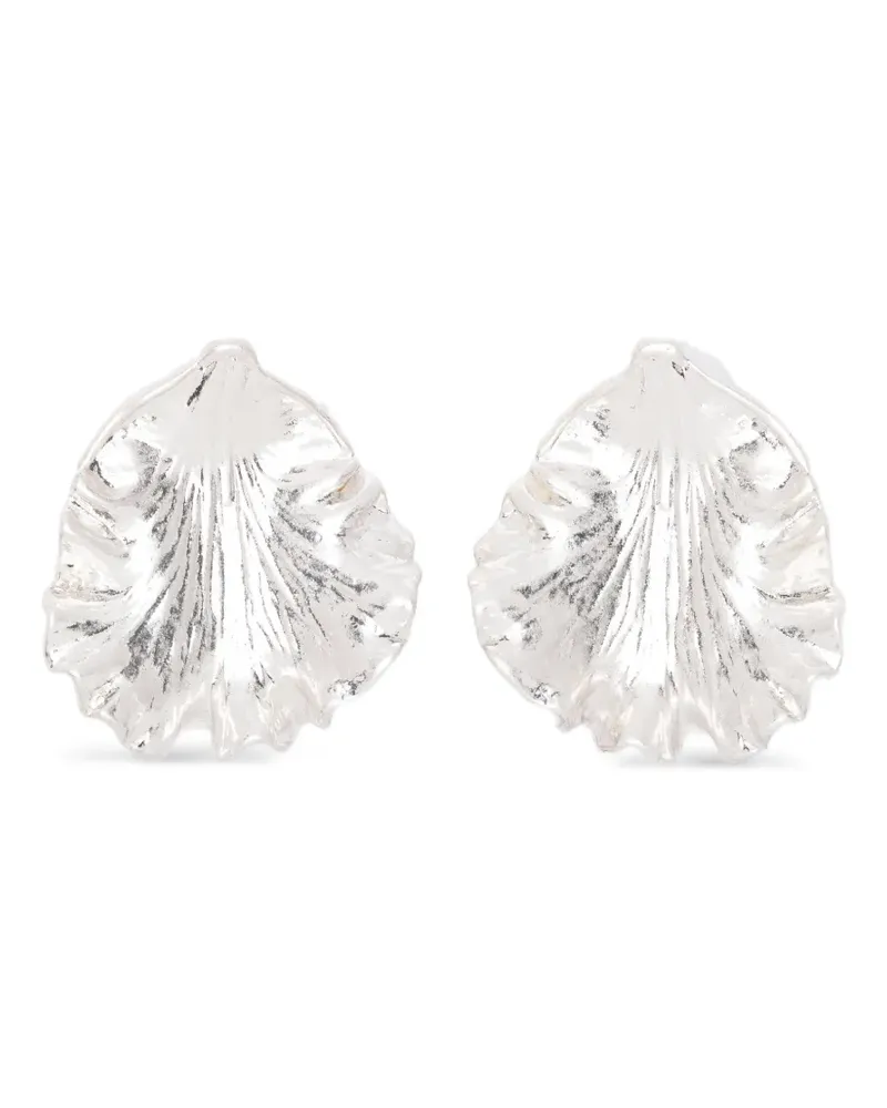 Cult Gaia Iris Leaf Ohrringe - Silber Silber