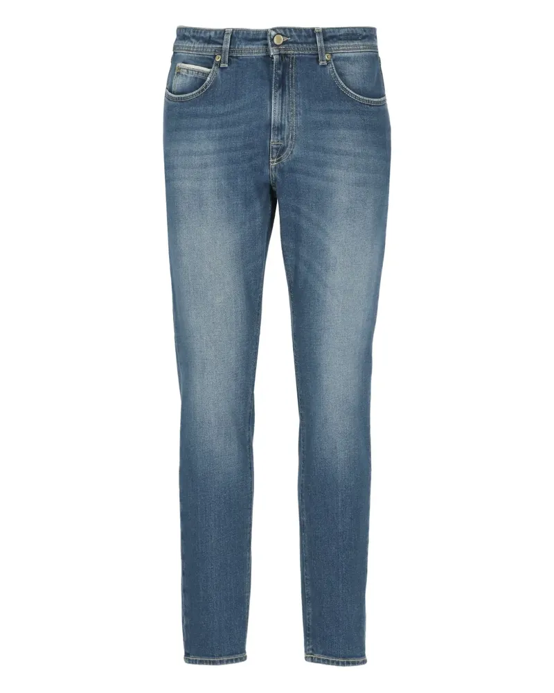 Briglia 1949 Five-Pocket-Jeans mit Logo-Detail - Blau Blau