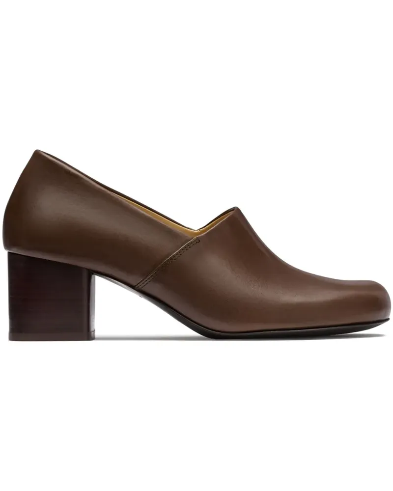 Christophe Lemaire Anatomic Pumps 55mm - Braun Braun