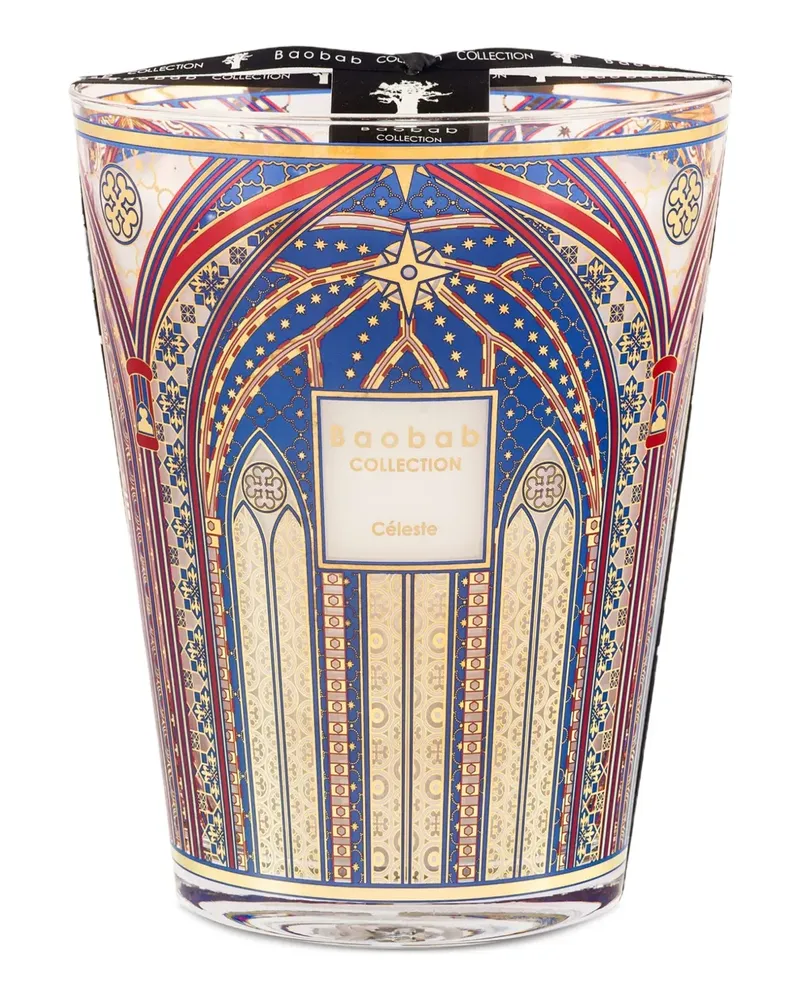 Baobab Collection Céleste Kerze (24cm) - Blau Blau