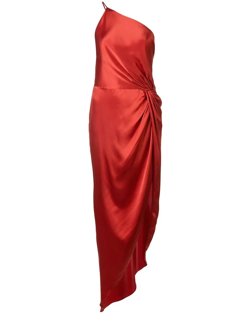 mason by michelle mason Abendkleid mit Knotendetail - Rot Rot