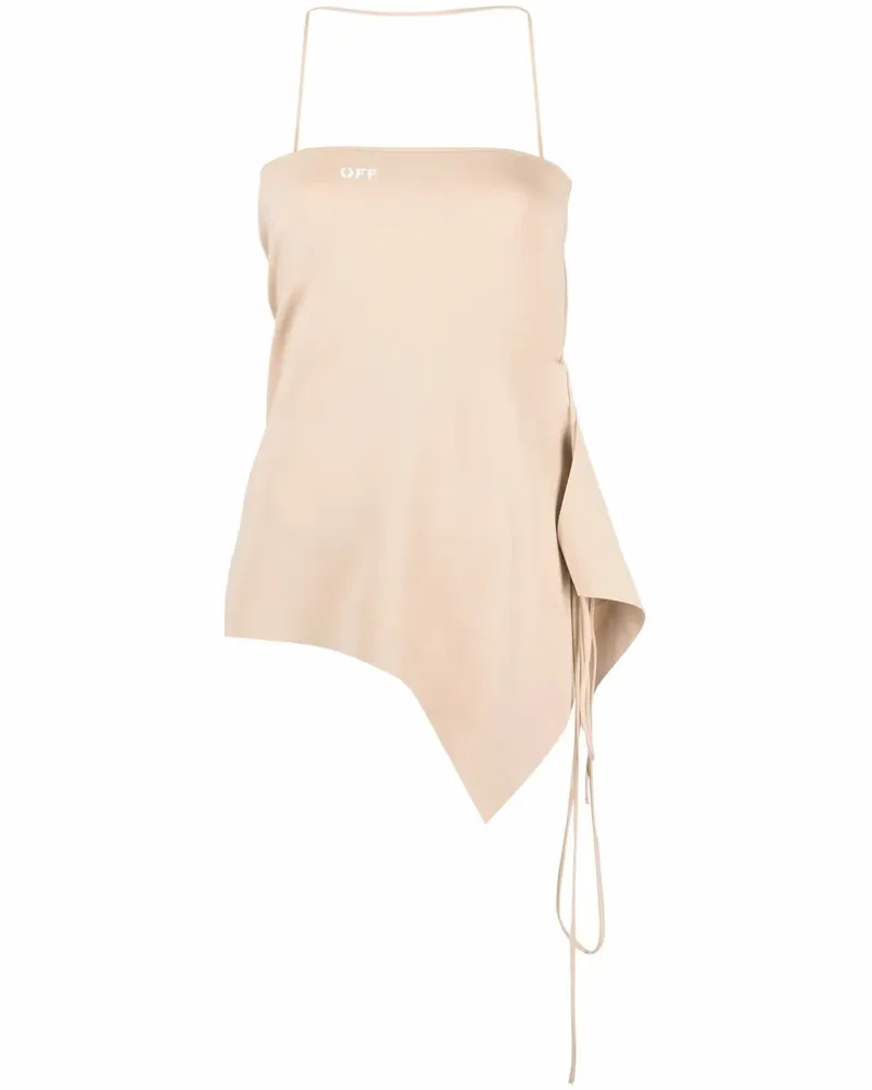 OFF-WHITE Schulterfreies Top - Nude Nude