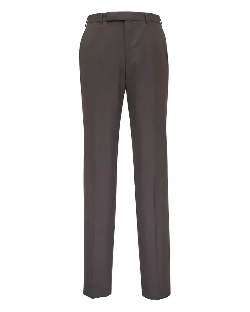 Ermenegildo Zegna buttoned trousers - Braun Braun