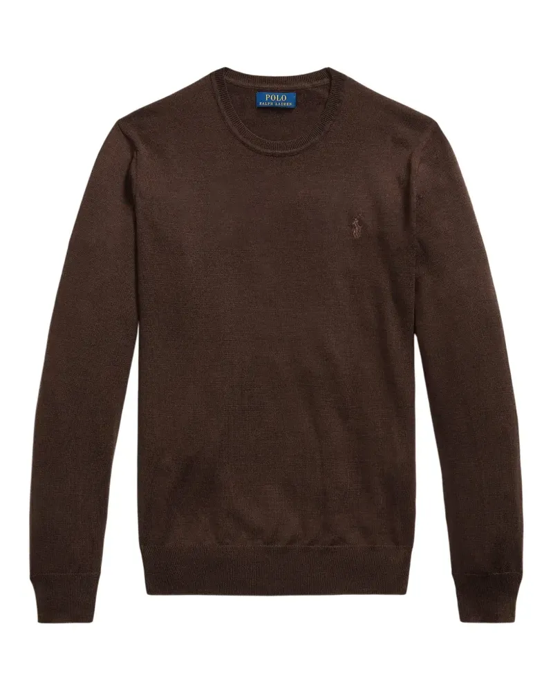 Ralph Lauren Pullover mit Logo-Stickerei - Braun Braun