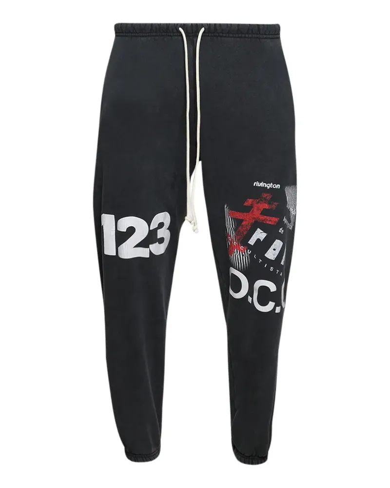 RRR123 Apocrypha Enemy Jogginghose - Schwarz Schwarz