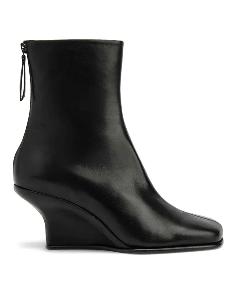 by FAR Caroo Stiefeletten mit Wedge-Absatz - Schwarz Schwarz