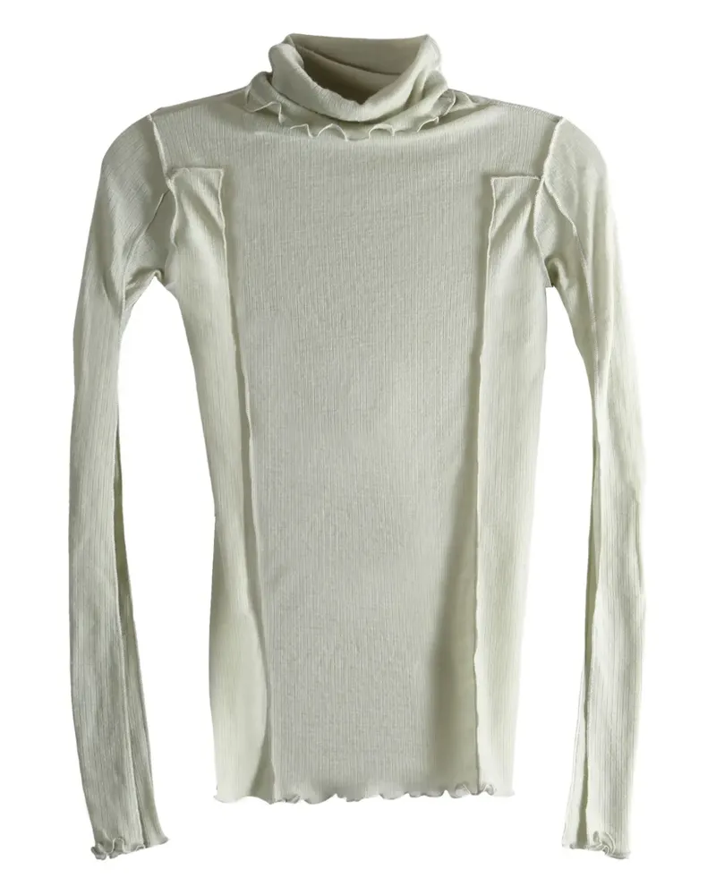 Baserange ruffled blouse - Grün Grün