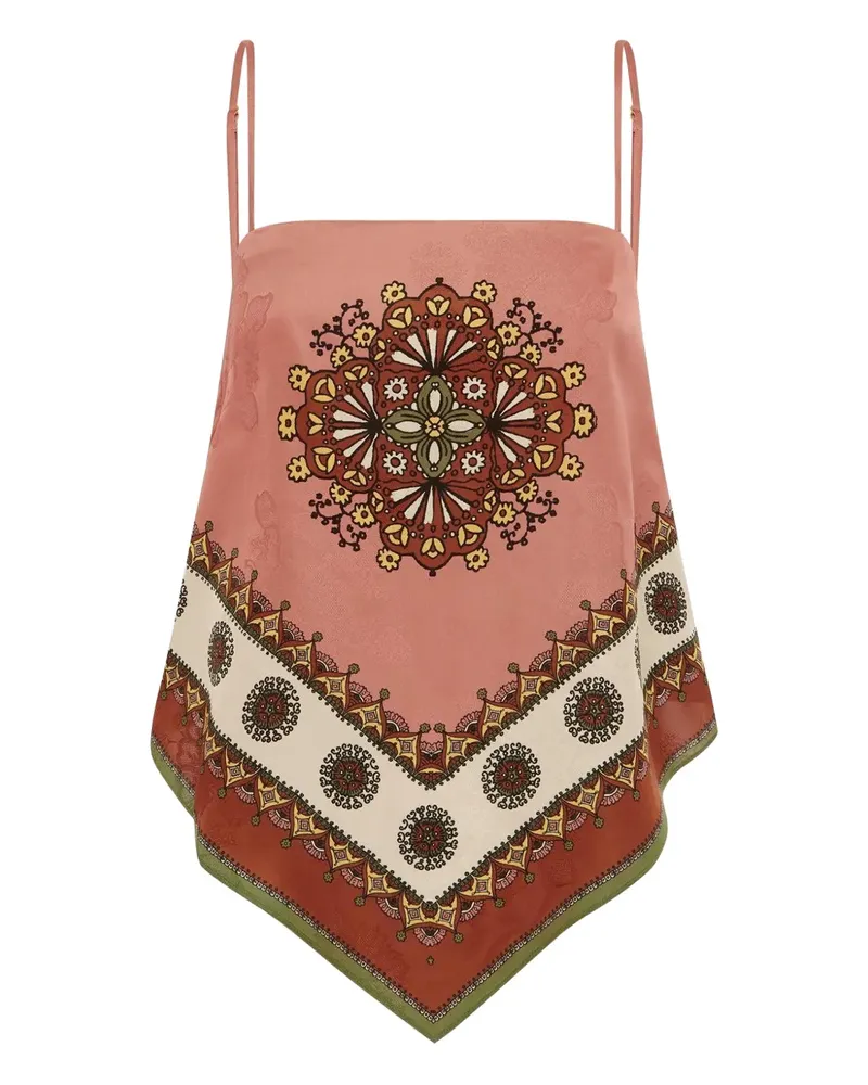 ALEMAIS Contina scarf top - Rosa Rosa