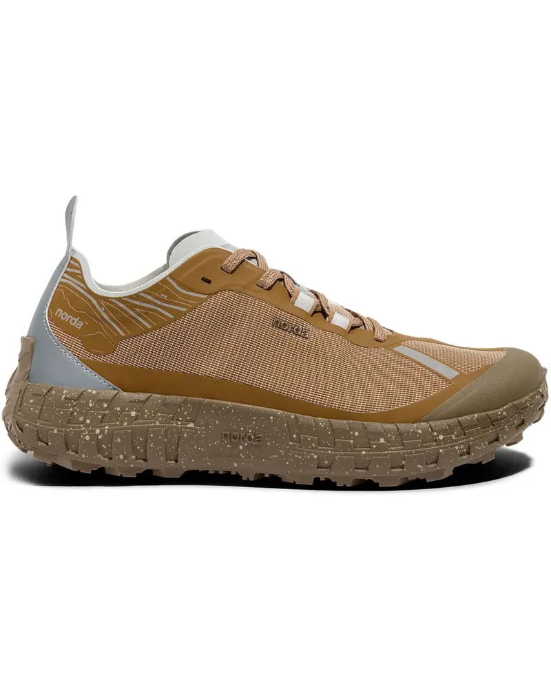Norda 001A Sneakers mit Mesh-Einsatz - Braun Braun