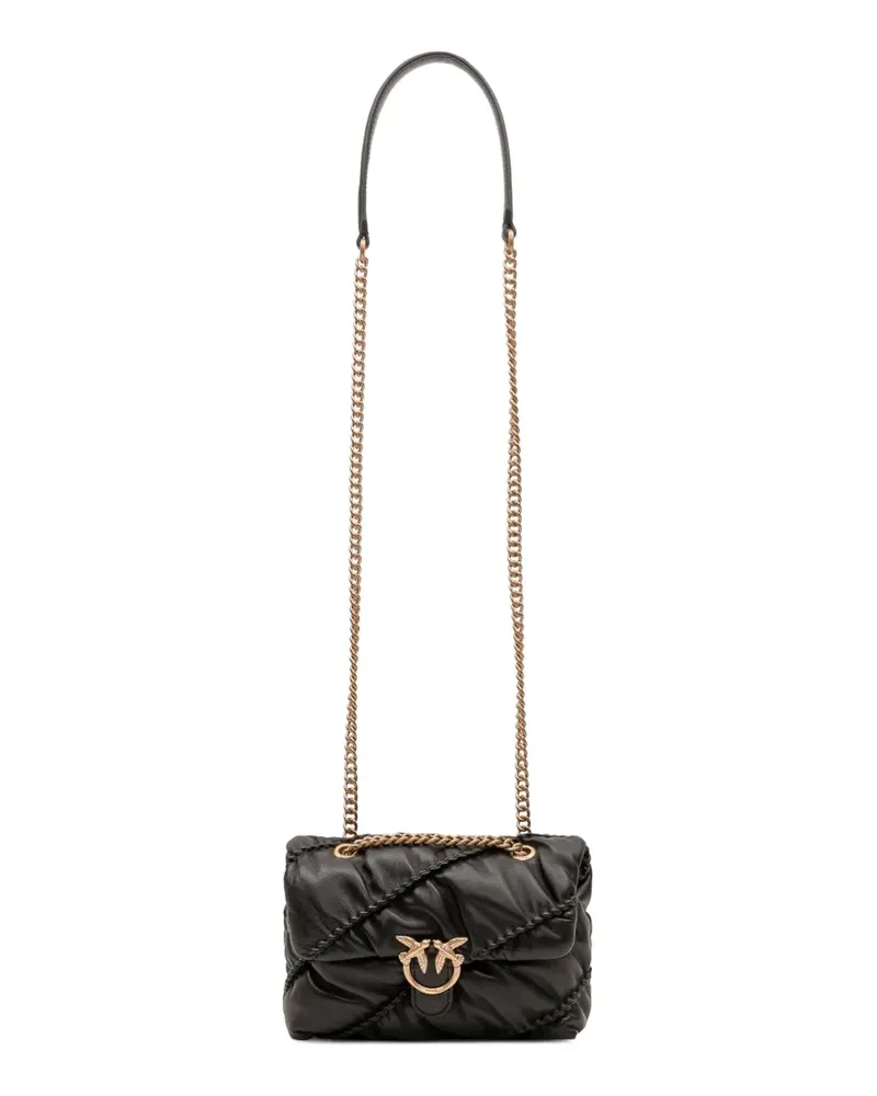 Pinko Mini Love Bag Puff Schultertasche - Schwarz Schwarz