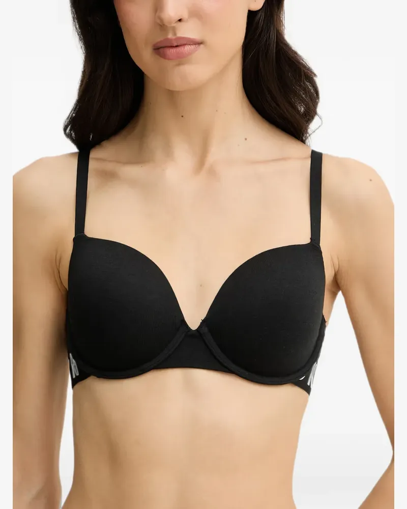 DKNY BH mit Logo-Tape - Schwarz Schwarz