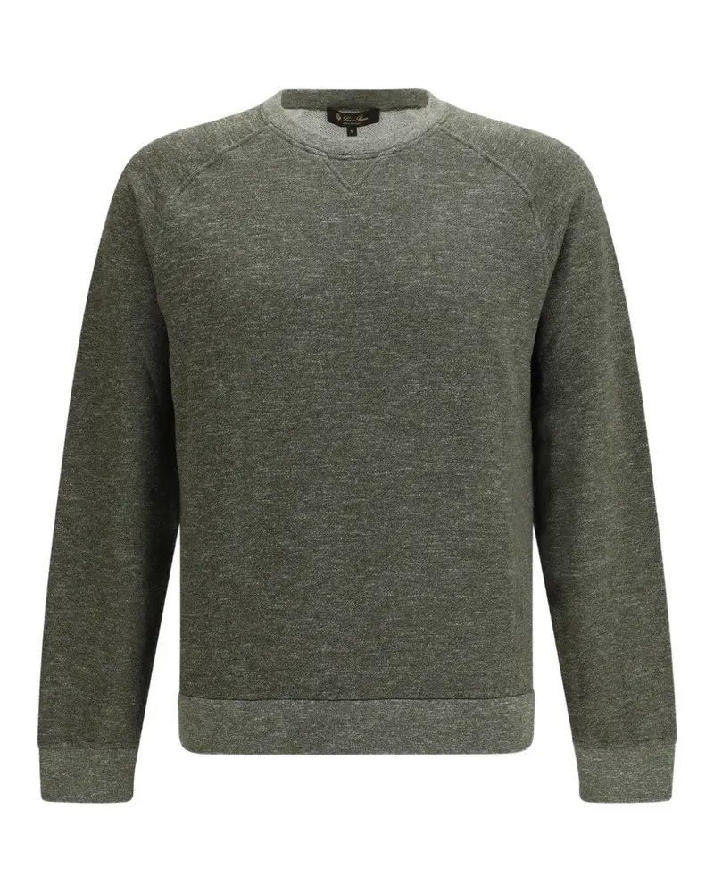 Loro Piana Sweatshirt mit Rundhalsausschnitt - Grün Grün
