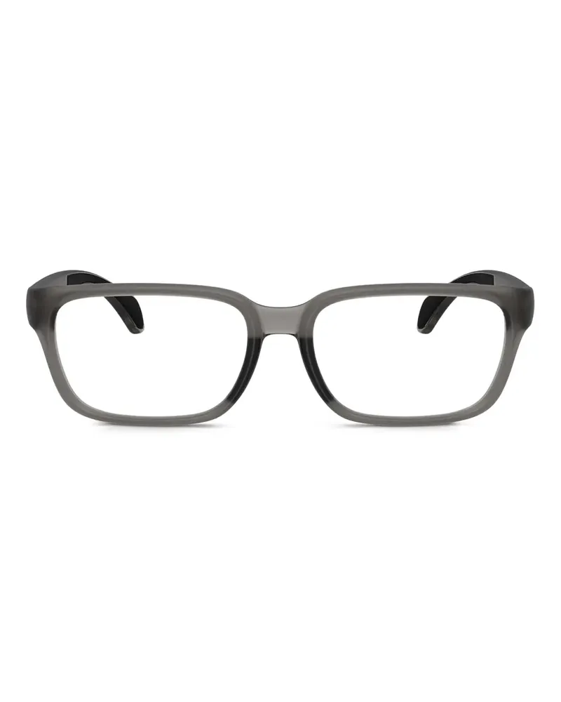 Moncler Eckige Brille aus Acetat - Grau Grau