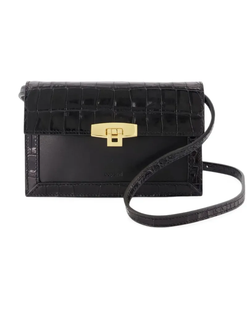 COPERNI leather cross body bag - Schwarz Schwarz