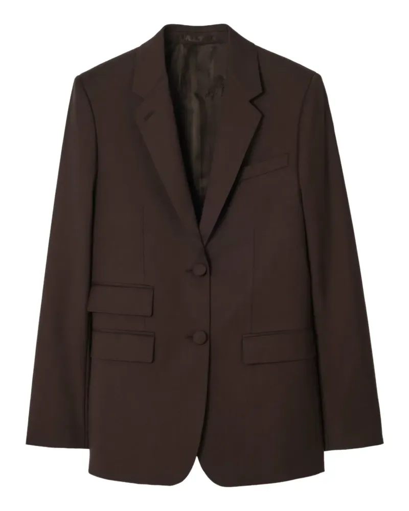 Burberry Klassische Wolljacke - Braun Braun