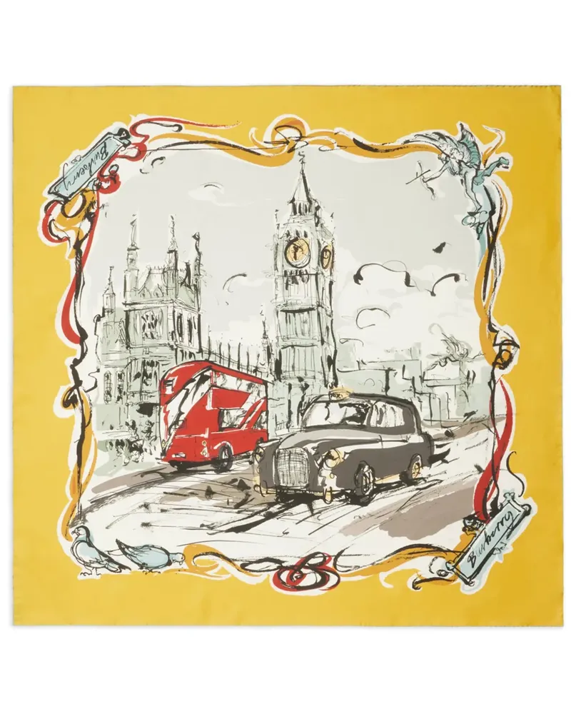 Burberry Westminster Schal - Gelb Gelb