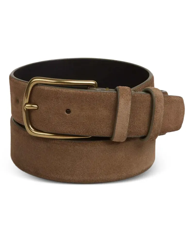 Officine Creative Italia OC Strip 33 suede belt - Nude Nude