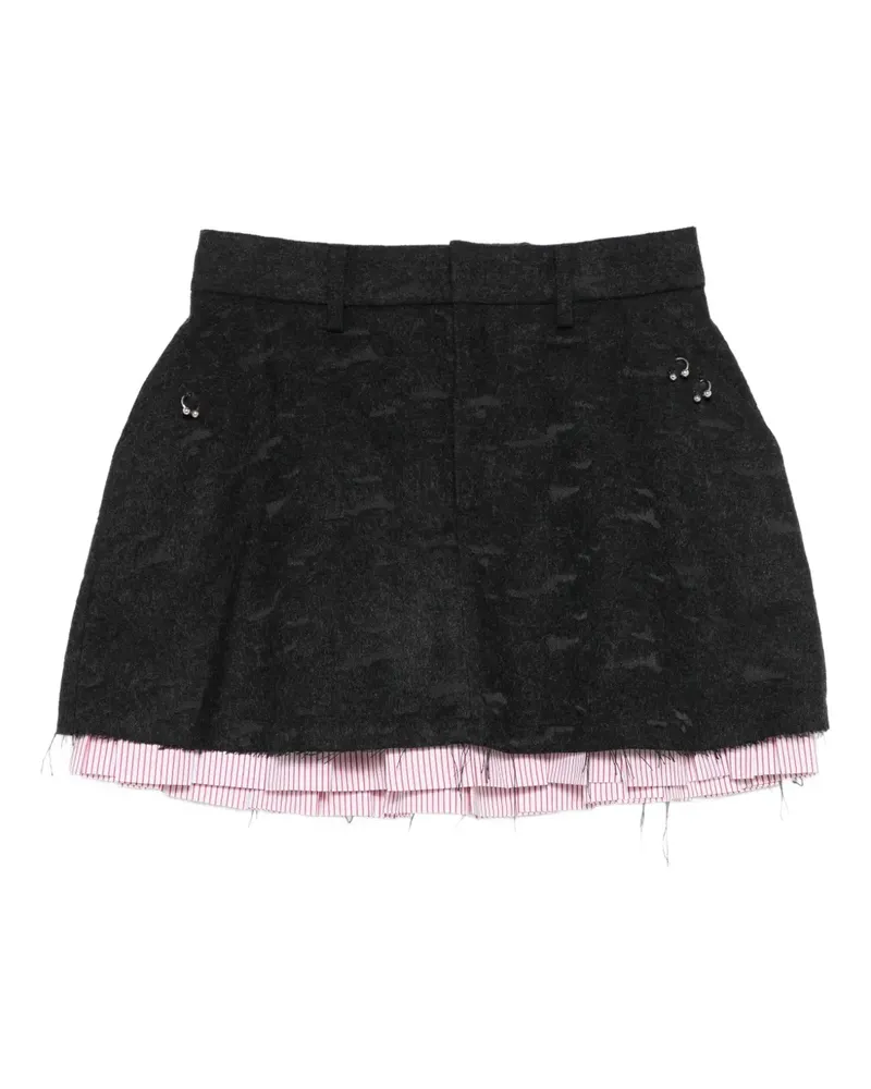 Charles Jeffrey Loverboy Rock im Layering-Look - Grau Grau