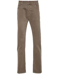 Jacob Cohën Bard Slim-Fit-Hose Braun