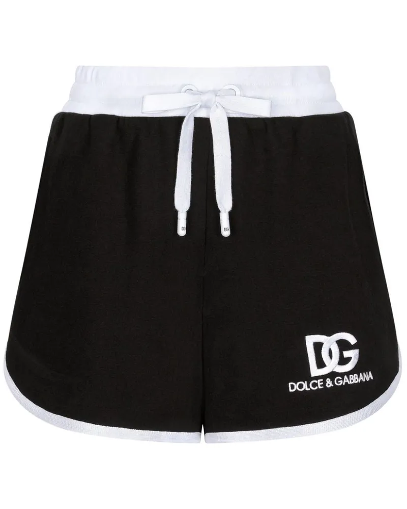 Dolce & Gabbana Shorts mit Kordelzug - Schwarz Schwarz