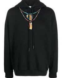 Marcelo Burlon | County of Milan Hoodie mit grafischem Print Schwarz