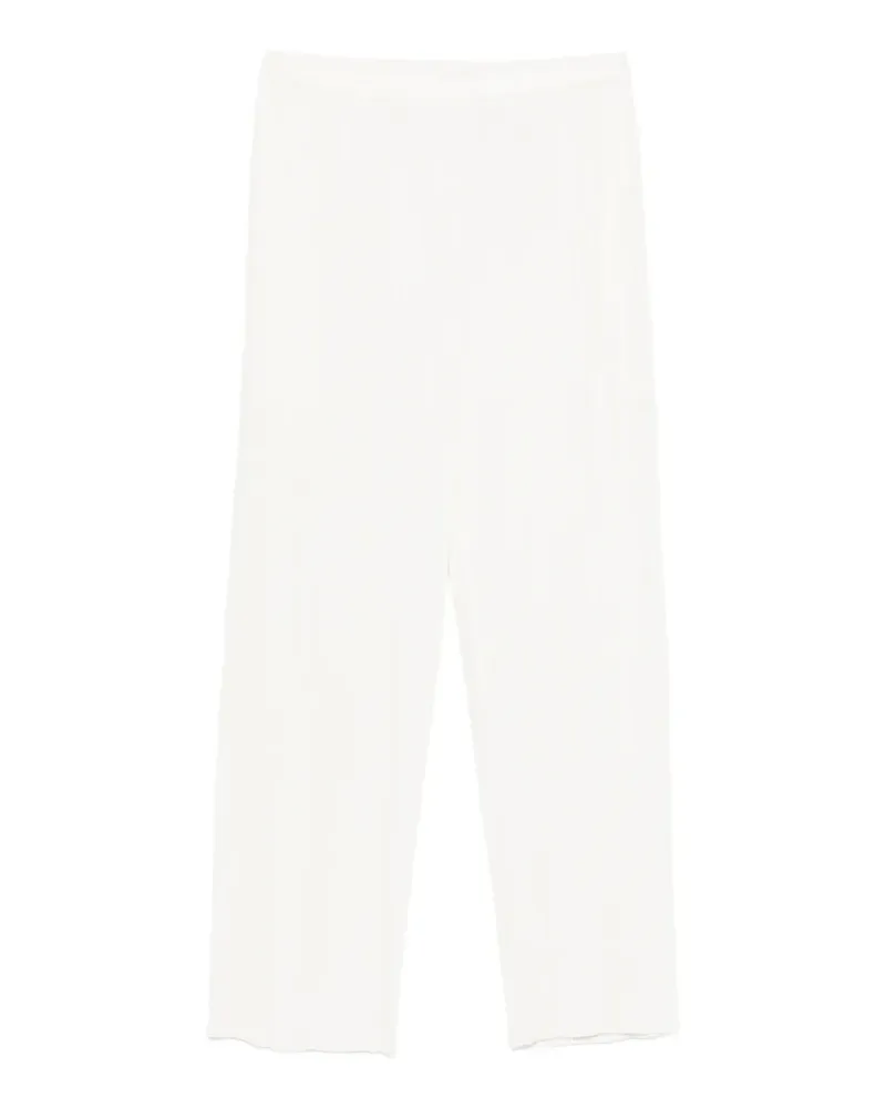 Issey Miyake Monthly Colors : February Hose mit Falten - Weiß Weiß