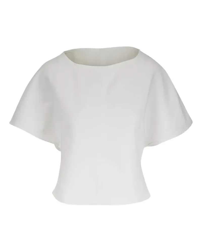 TWP short-sleeve top - Weiß Weiß