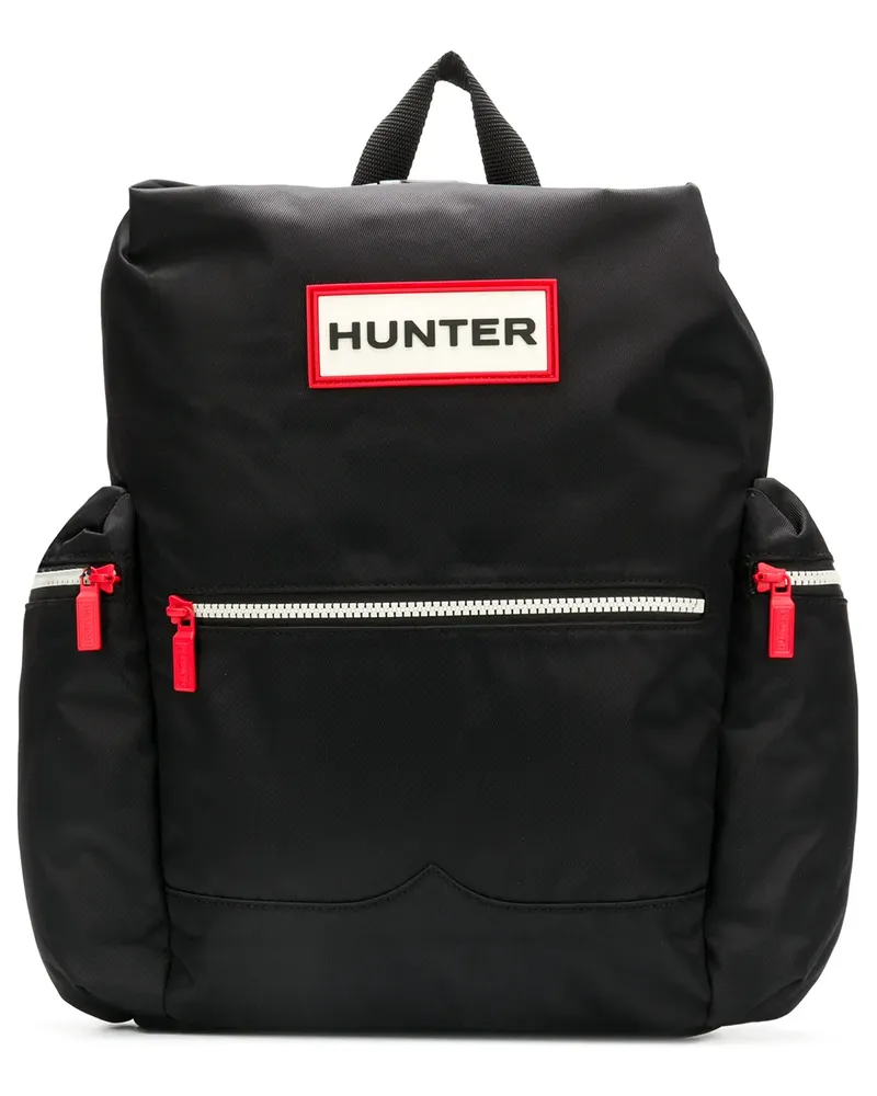 Hunter water-resistant backpack - Schwarz Schwarz