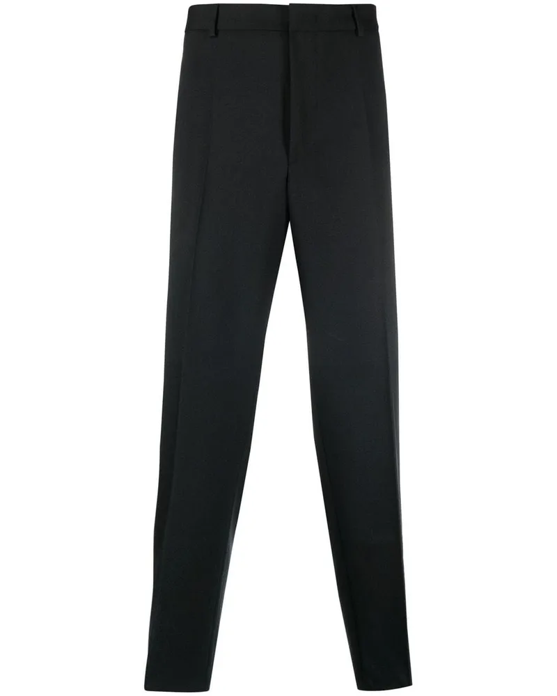 Jil Sander Hose mit geradem Bein - Schwarz Schwarz