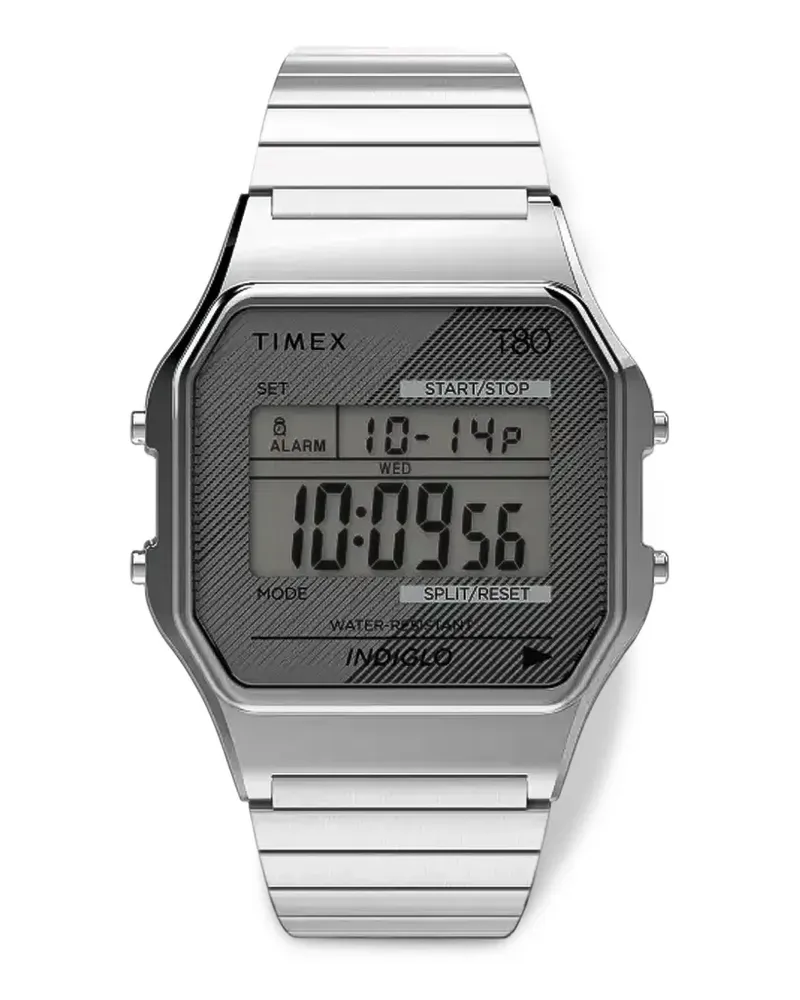 Timex T80 Digital 34mm watch - Grau Grau