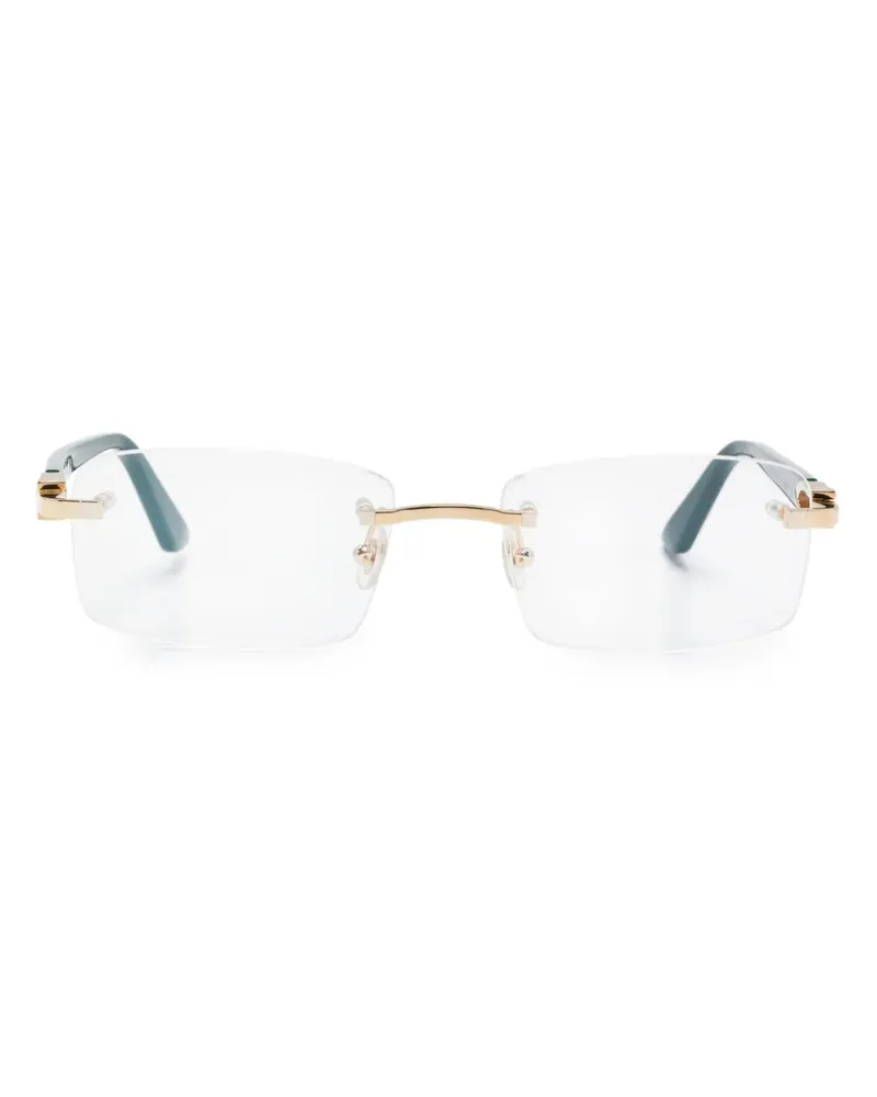 Cartier C Decor Brille - Grün Grün