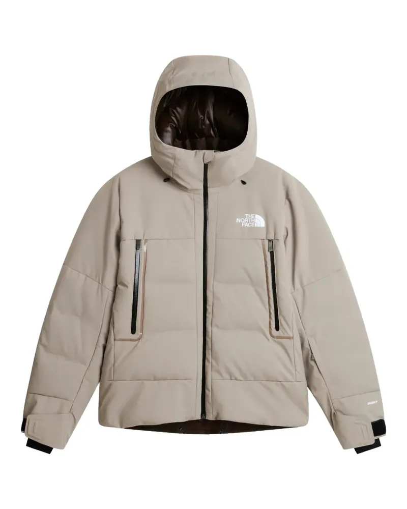The North Face hooded quilted jacket - Nude Nude