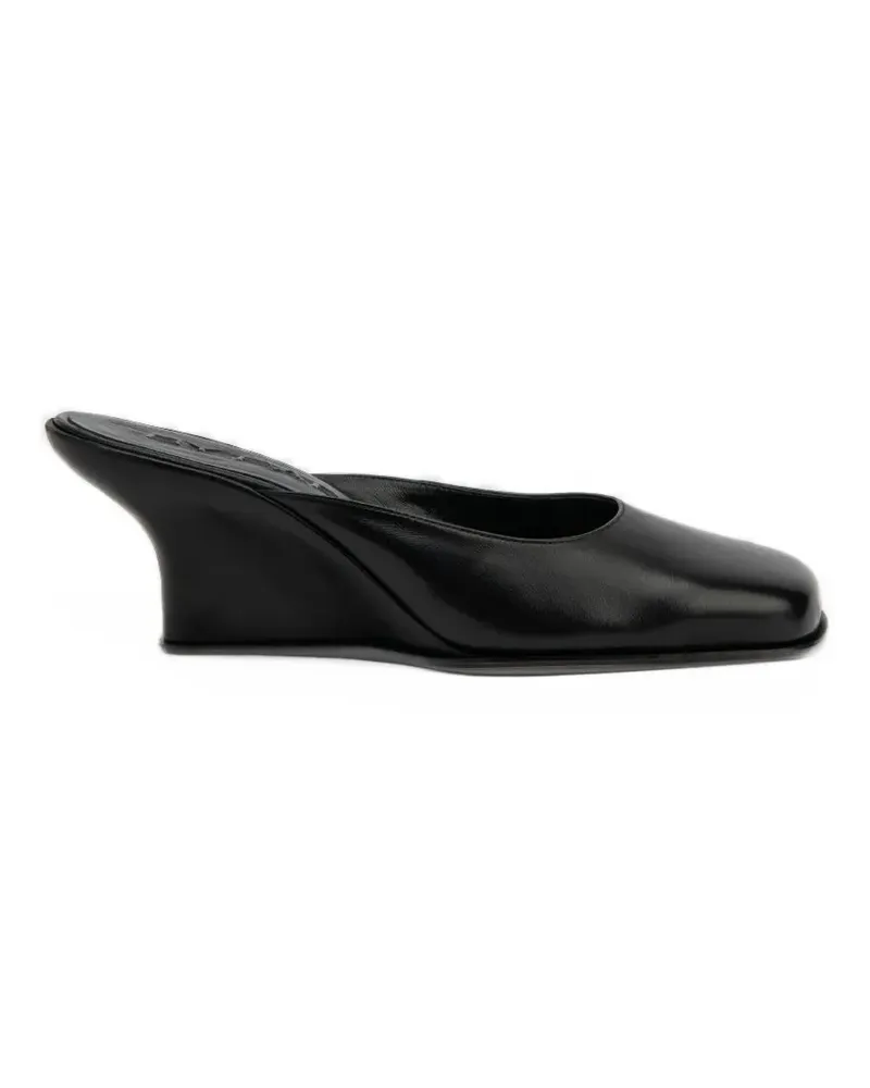 by FAR Caroo Mules mit Absatz - Schwarz Schwarz