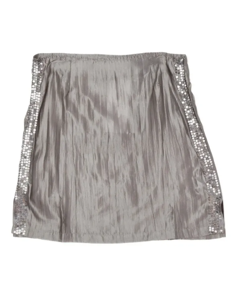 GIMAGUAS Jules sequin-embellished skirt - Grau Grau