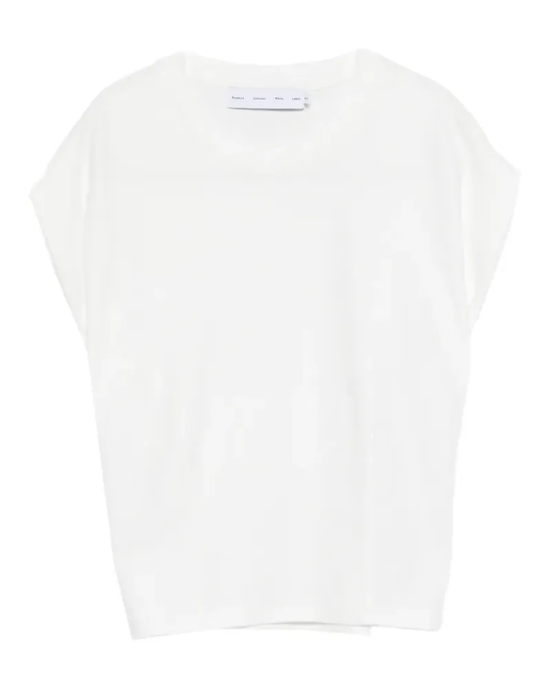 Proenza Schouler Reeva T-Shirt - Weiß Weiß