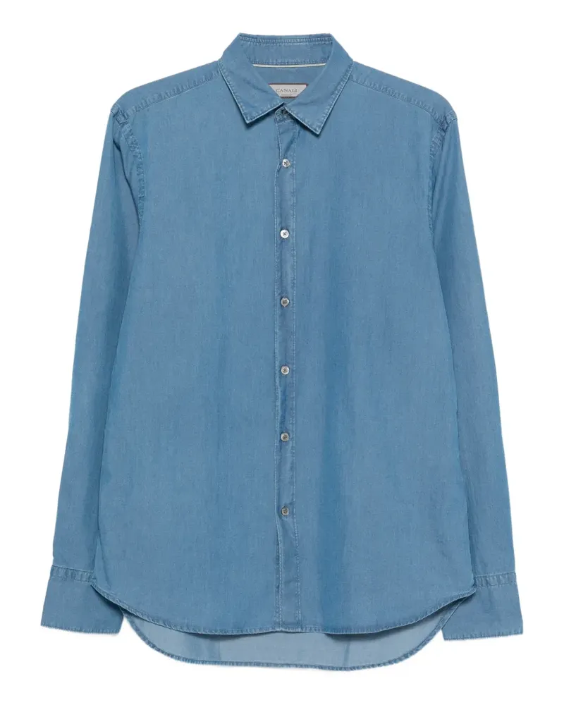 Canali button-up shirt - Blau Blau