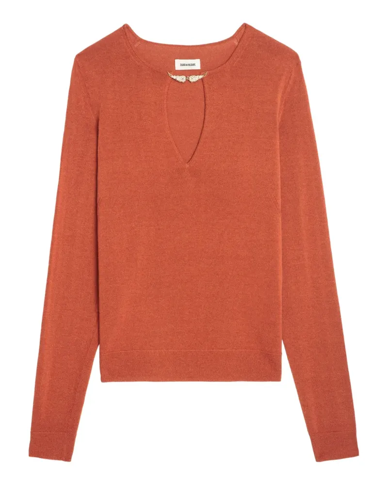 Zadig & Voltaire Sayan Pullover - Orange Orange