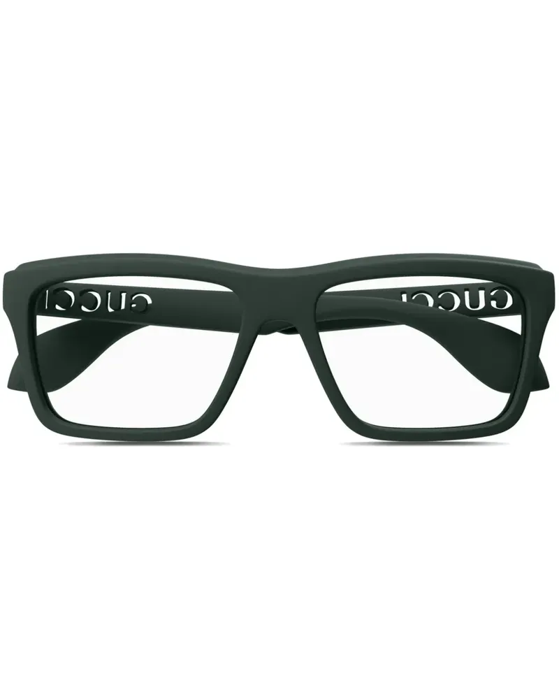 Gucci GG1573O Brille mit eckigem Gestell - Grün Grün