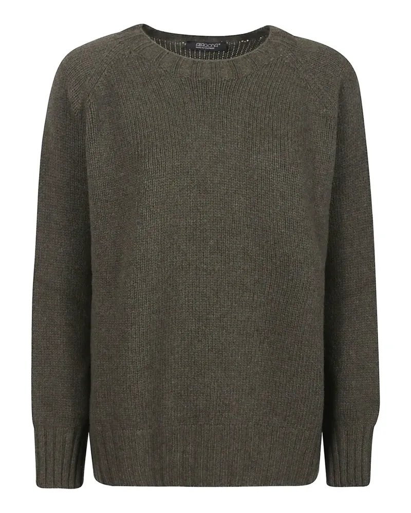 ARAGONA raglan-sleeve cashmere sweater - Grün Grün