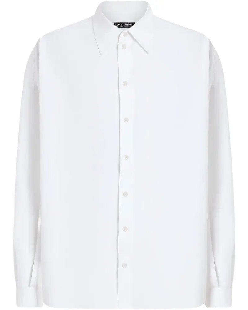 Dolce & Gabbana Klassisches Hemd - Weiß Weiß